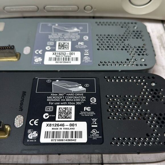 XBox 360 Console with Cords and 5 Games 60GB HDD and 120GB HDD Assasins Creed - Picture 4 of 11